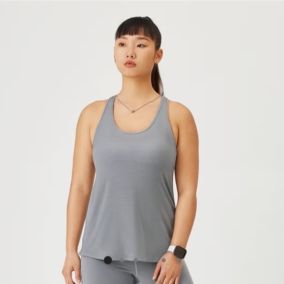 Allbirds Studio Tank Gray Racerback - Picture 2 of 6